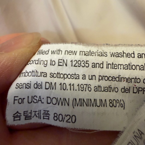 Zara Beige Belted Down Jacket - Picture 7 of 7